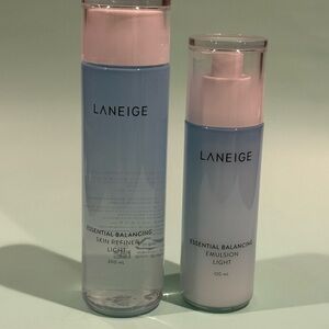 LANEIGE Essential Balancing Moisture & Emulsion Light Skincare Set 🙌🏻